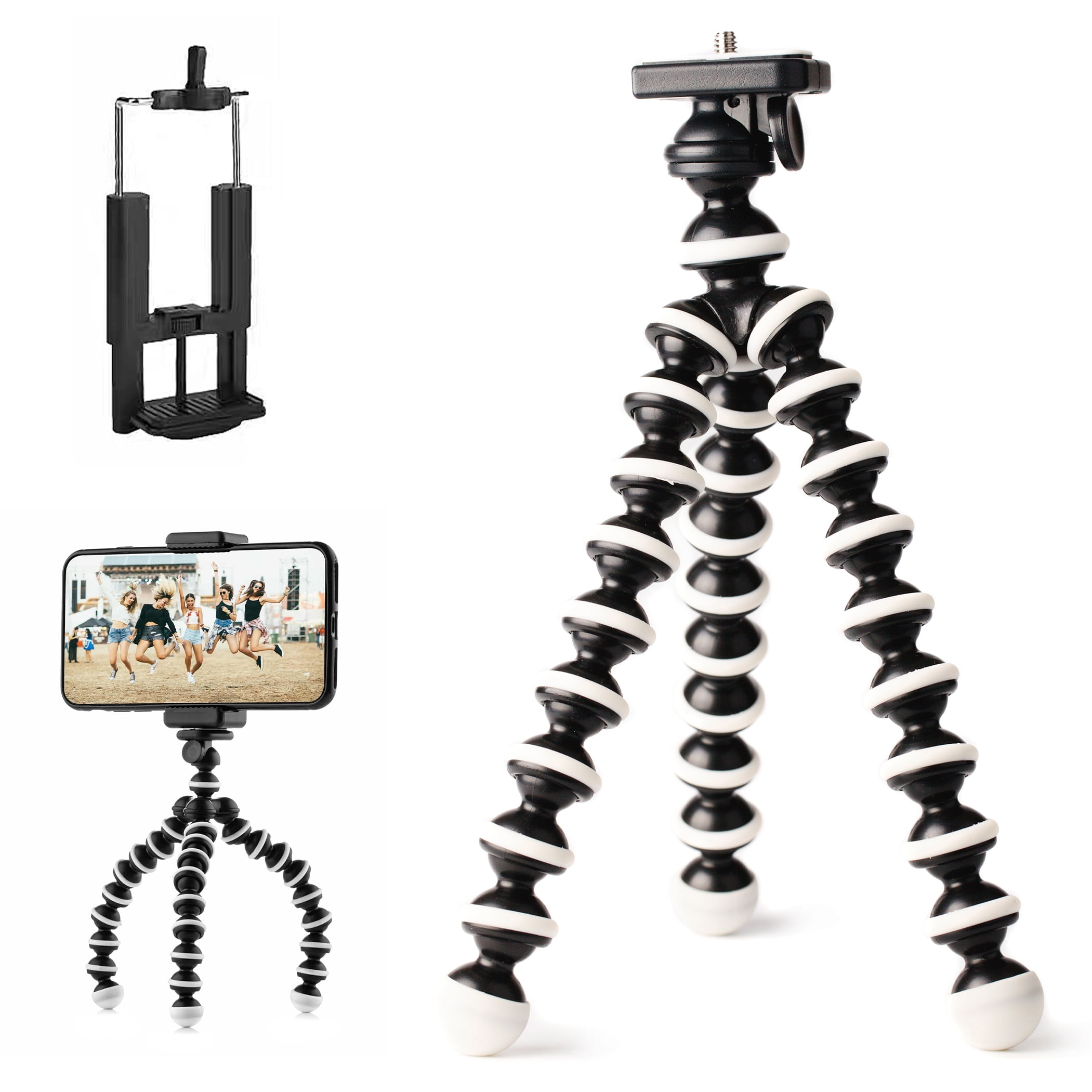 Premier Universal Phone Holder and Selfie Stick, Flexipods MultiFlex