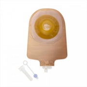 Premier Urostomy Pouch, One-Piece System, 9 Inch Length, 3/4 Inch Stoma, Drainable, Convex, Pre-Cut, 5 Count
