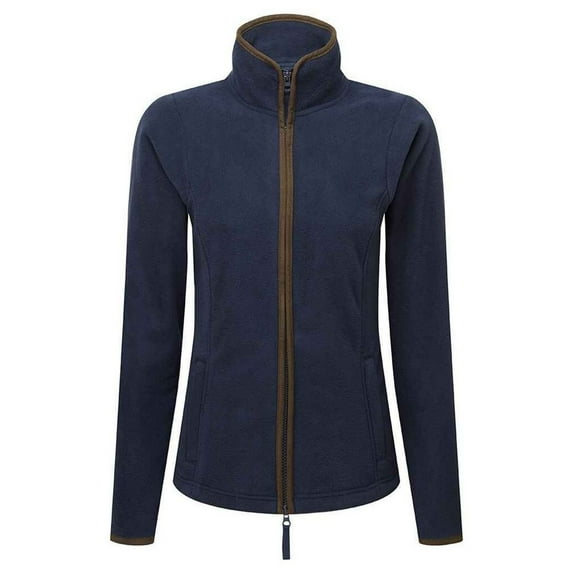 Premier Womens Artisan Contrast Trim Fleece Jacket