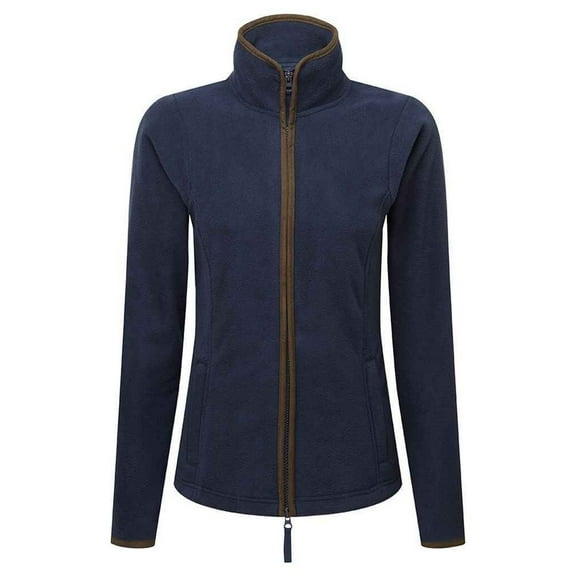 Premier Womens Artisan Contrast Trim Fleece Jacket
