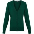 thumbnail image 1 of Premier Womens Button Through Long Sleeve V-neck Knitted Cardigan, 1 of 4