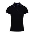 thumbnail image 1 of Premier Womens Coolchecker Contrast Pique Polo Shirt, 1 of 4
