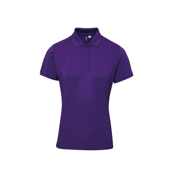 Premier Womens Coolchecker Plus Piqu Polo With CoolPlus