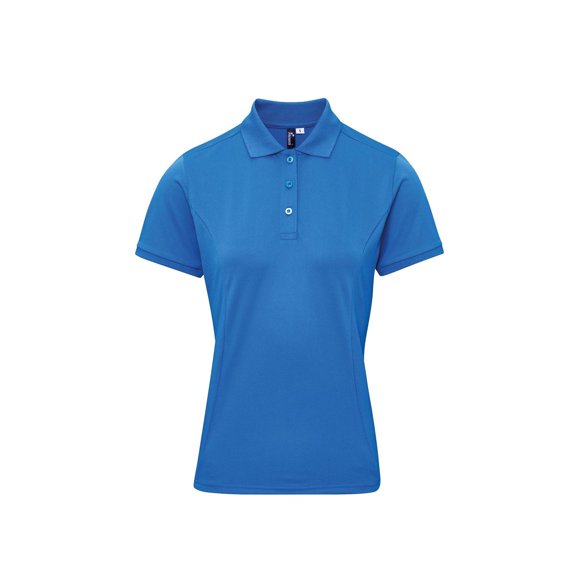 Premier Womens Coolchecker Plus Piqu Polo With CoolPlus