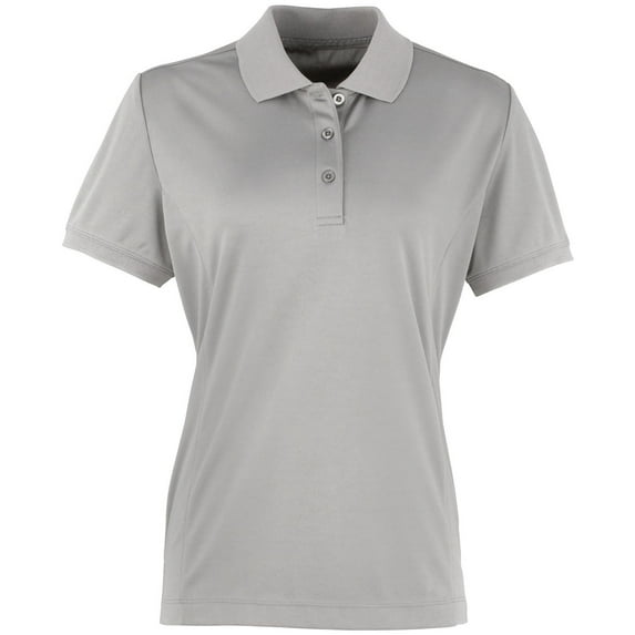 Premier Womens Coolchecker Short Sleeve Pique Polo T-Shirt