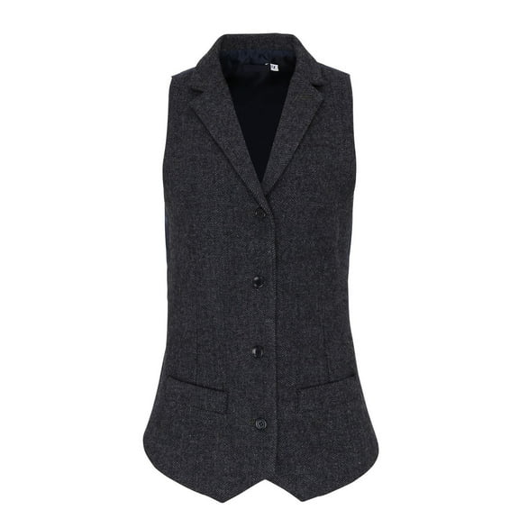 Premier Womens Herringbone Waistcoat