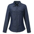 thumbnail image 1 of Premier Womens Jeans Stitch Denim Shirt, 1 of 5
