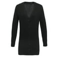thumbnail image 1 of Premier Womens Longline V Neck Knitted Cardigan, 1 of 4
