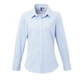 thumbnail image 1 of Premier Womens Microcheck Long Sleeve Shirt, 1 of 4