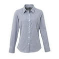 thumbnail image 1 of Premier Womens Microcheck Long Sleeve Shirt, 1 of 5