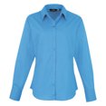 thumbnail image 1 of Premier Womens Poplin Long-Sleeved Blouse, 1 of 5