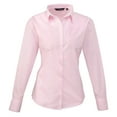 thumbnail image 1 of Premier Womens Poplin Long-Sleeved Blouse, 1 of 5