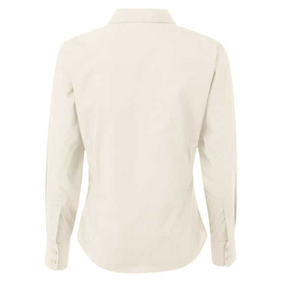 Premier Womens Poplin Long-Sleeved Blouse