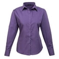 thumbnail image 1 of Premier Womens Poplin Long-Sleeved Blouse, 1 of 5
