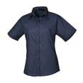 thumbnail image 1 of Premier Womens Poplin Short-Sleeved Blouse, 1 of 4