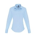 thumbnail image 1 of Premier Womens Poplin Stretch Long-Sleeved Shirt, 1 of 4