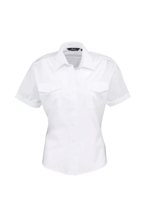 Womens Short-Sleeved Pilot Shirt