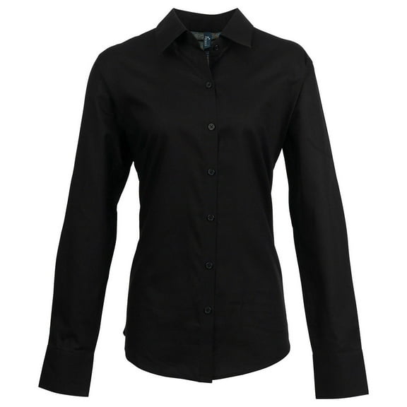 Premier Womens Signature Oxford Long-Sleeved Shirt