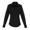 thumbnail image 1 of Premier Womens Stretch Fit Poplin Long Sleeve Blouse, 1 of 4