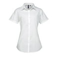 thumbnail image 1 of Premier Womens Supreme Heavy Poplin Short Sleeve Work Shirt, 1 of 4