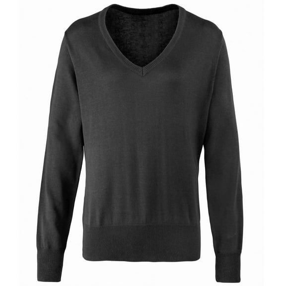 Premier Womens V-Neck Knitted Sweater / Top