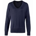 thumbnail image 1 of Premier Womens V-Neck Knitted Sweater / Top, 1 of 5
