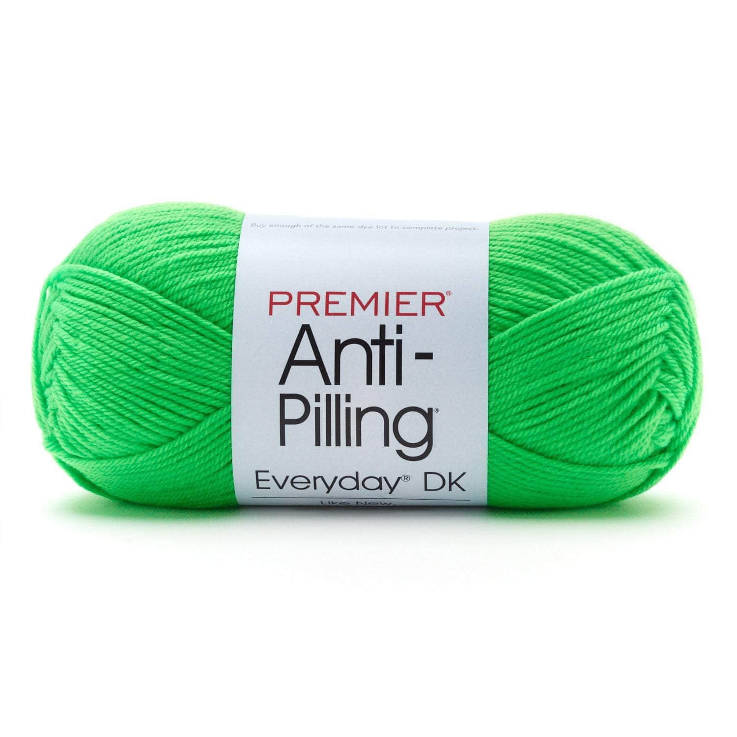 Premier Yarn AntiPilling Everyday DK Yarn Bright Green, 273 yards