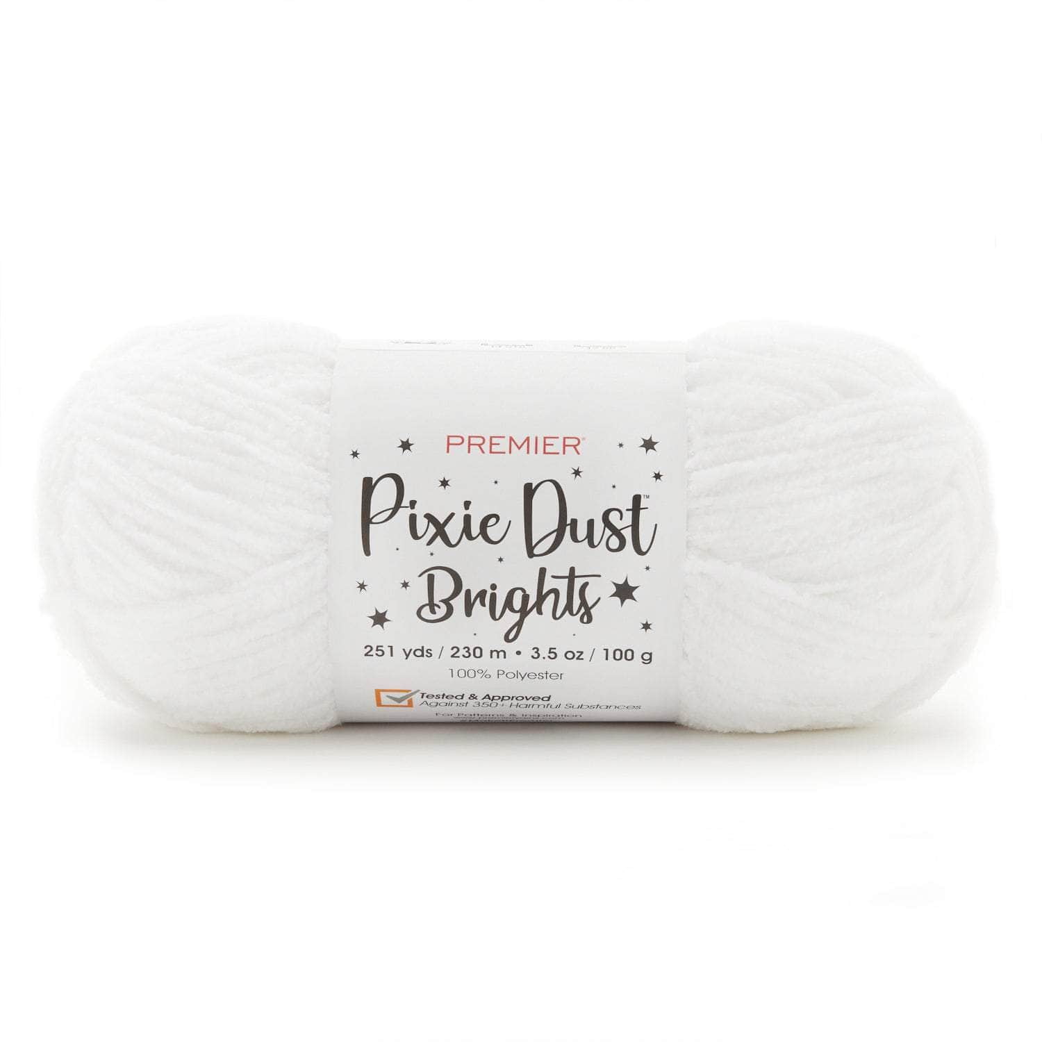 Premier Yarn Pixie Dust Brights Yarn - Yellow, 251 yds 