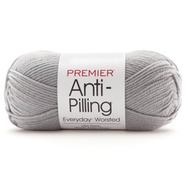 Bernat Tweedie Yarn - Thundercloud Color, Bulky Weight (83% Acrylic, 17% Cotton), 180g/226m Skein