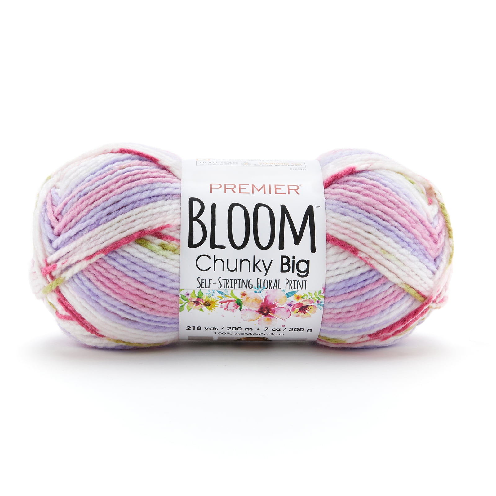 Premier Yarns - Bloom Chunky Big Yarn - Snapdragon - 7oz 218yds - 5 Bulky  Weight - Acrylic 