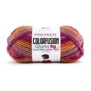 Premier Yarns - Colorfusion Chunky Big Ball - 5.9oz 185yds - 5 Bulky Weight - Acrylic