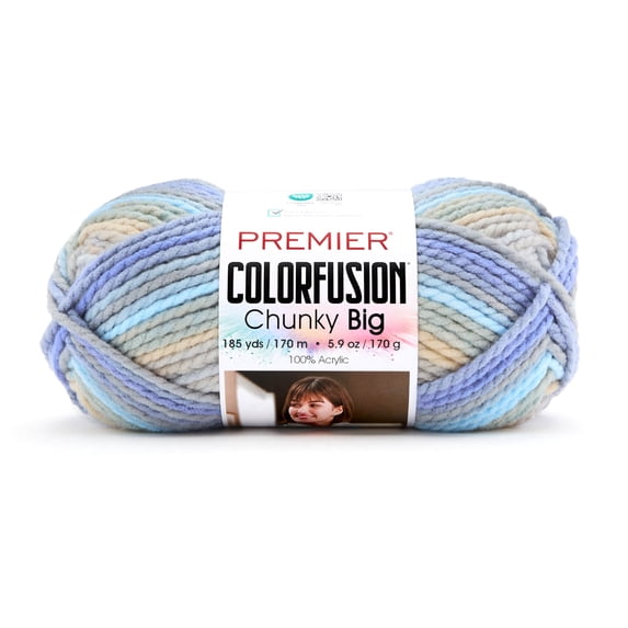 Colorfusion Chunky Big Ball Bulky Weight Yarn