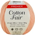 thumbnail image 1 of Premier Yarns Cotton Fair Solid Yarn-Coral, Multipack Of 3, 1 of 3
