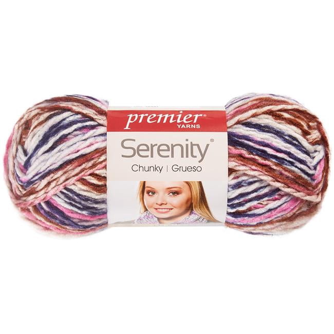Premier Yarns DN675-01 Tart Serenity Chunky Variegated Yarn
