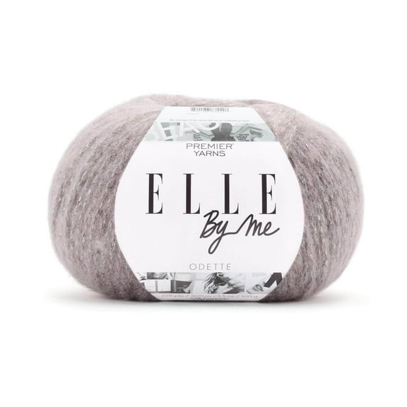 Premier Yarns ELLE by Me Odette, Bulky Yarn for Crocheting and Knitting, Merino Wool Blend, Wisp