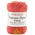 thumbnail image 1 of Premier Home Cotton Multi Yarn-Orange Stripe, 1 of 1