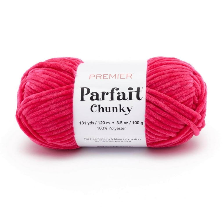 Premier Yarns Parfait Chunky Yarn Bright Pink