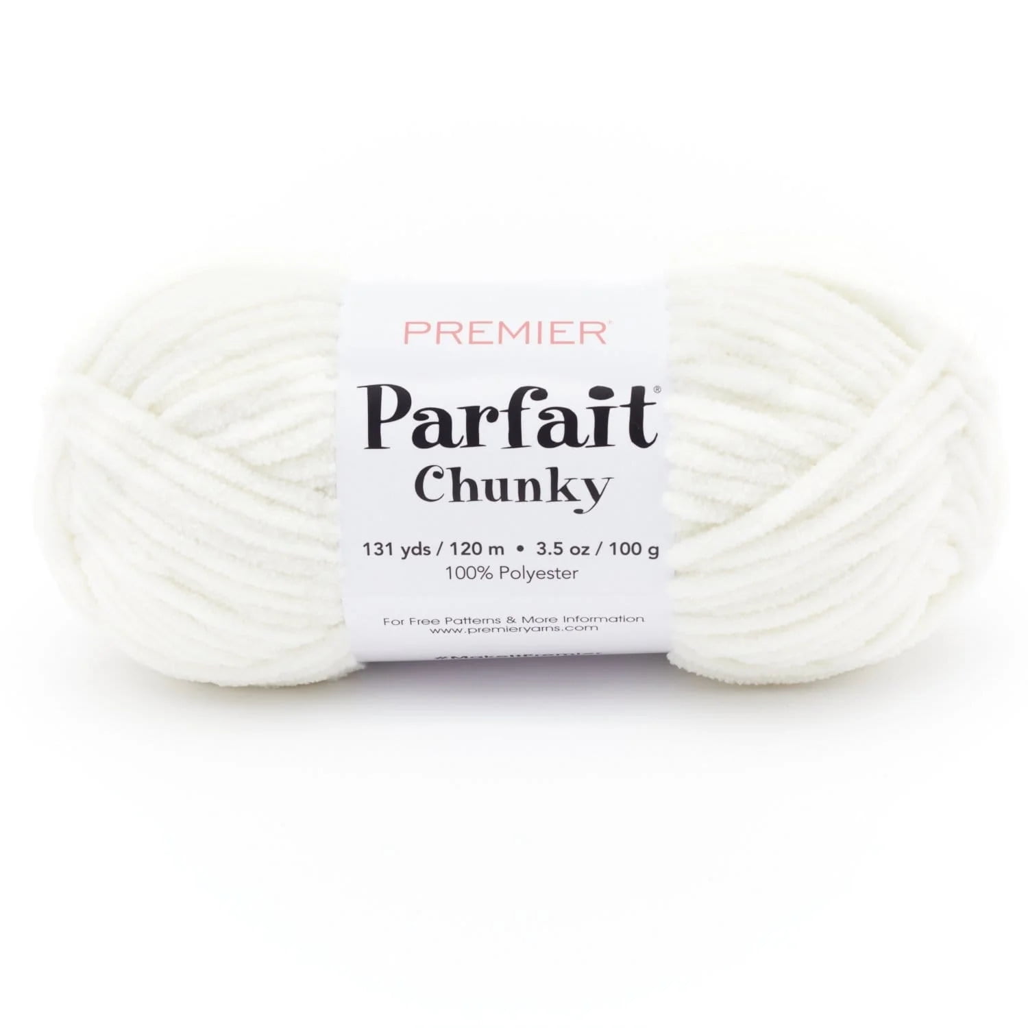 Premier Yarns Parfait Chunky Yarn-White 