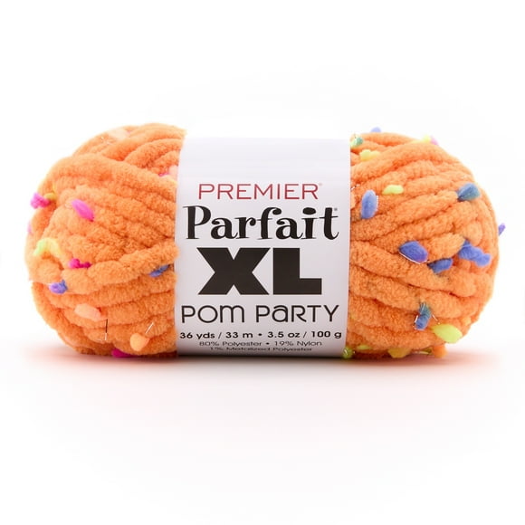 Premier Yarns Parfait XL Pom Party-Citrus Burst
