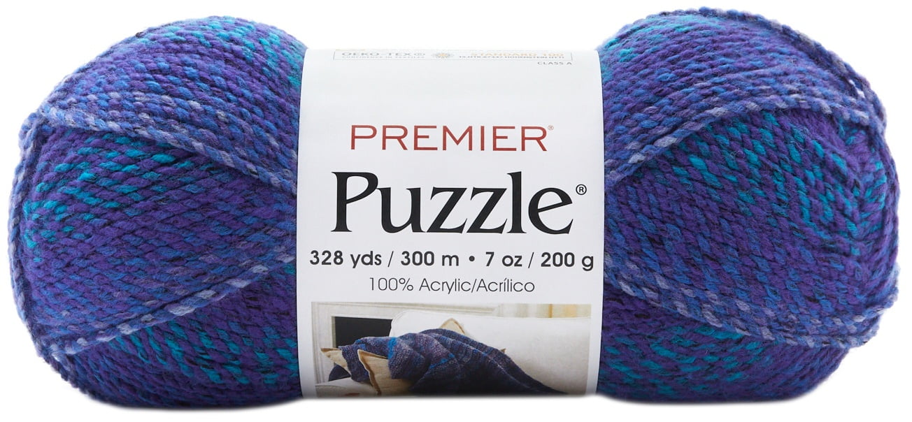 Premier Yarns Puzzle Yarn Hangman 7oz 328yds 5 Bulky Weight