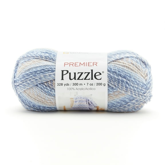 Premier Yarns - Puzzle Yarn - Seashore - 7oz 328yds - 5 Bulky Weight - Acrylic