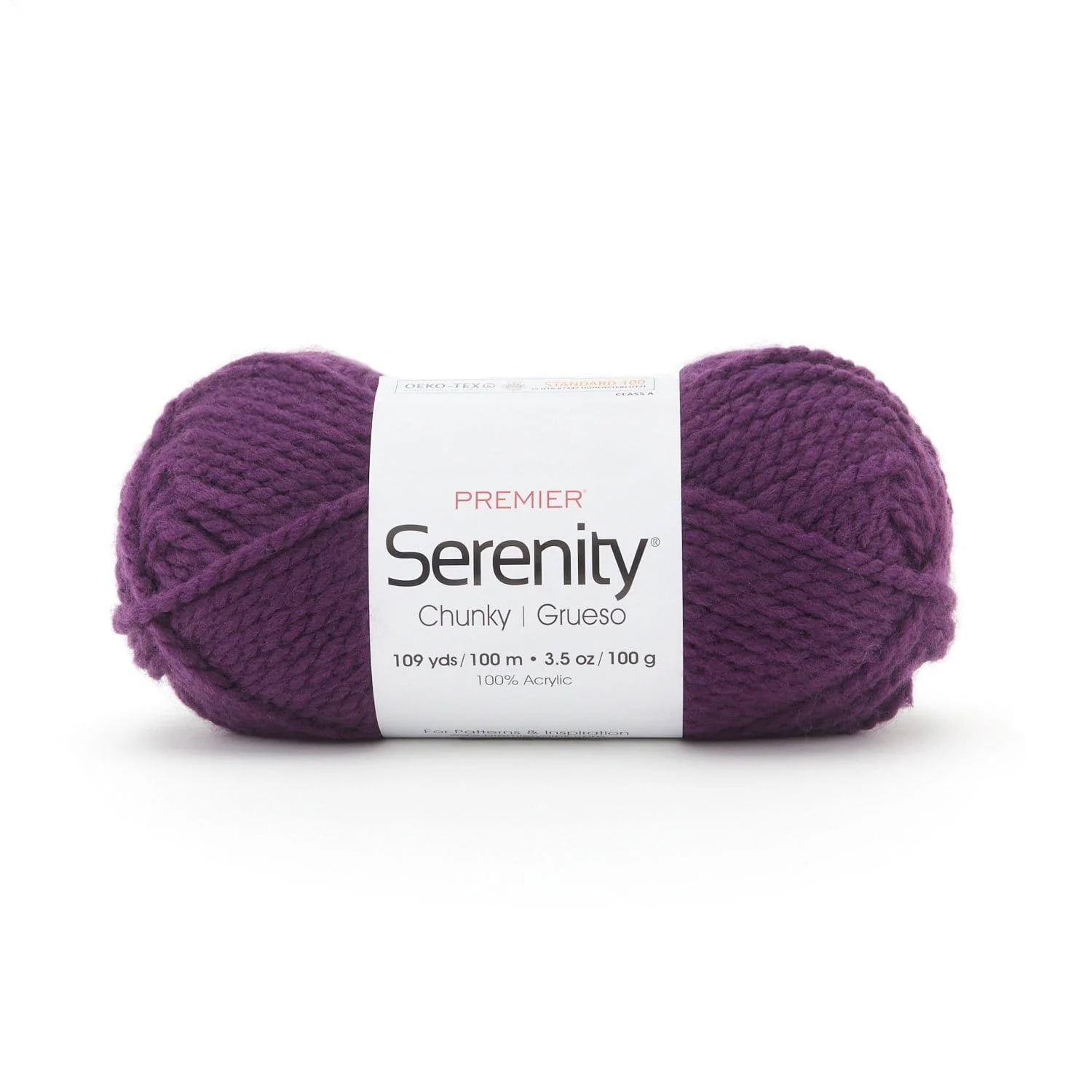 Premier Yarns Serenity Chunky Yarn SolidEggplant