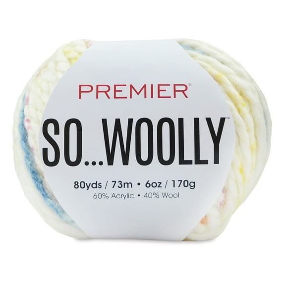 Premier Yarns 1124-03 Confetti - So Woolly Multis Yarn