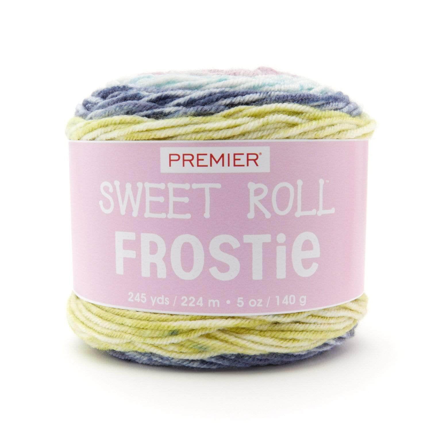 Premier Yarns Sweet Roll Frostie Yarn Strawberry Shortcake