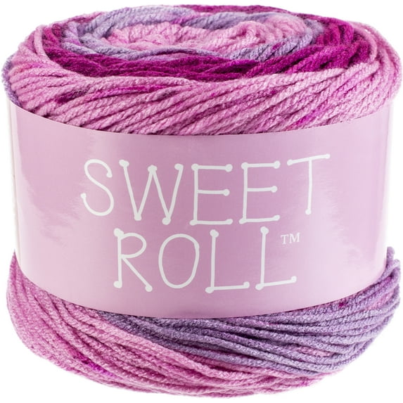 Premier Yarns Sweet Roll Yarn 12/Pk-Raspberry Swirl