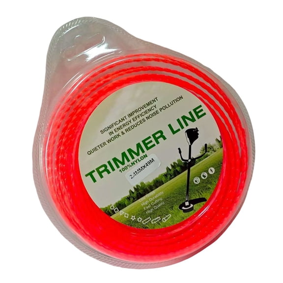 Premium .095" Round Trimmer Line 2.4mm x 49m - Nylon Efficient Mowing