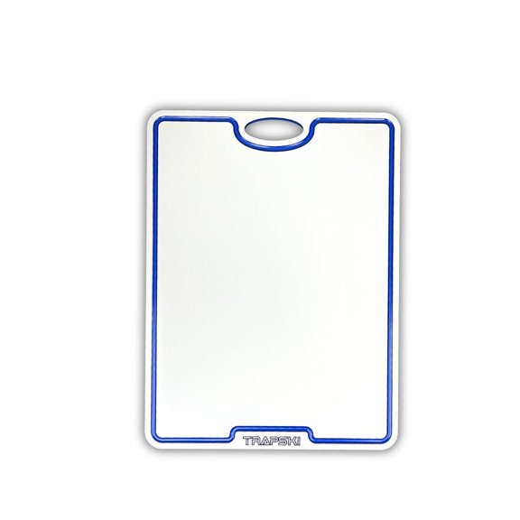 Premium 1/2 Inch Textured Plastic Cutting Chopping Boards | Food-Grade, Dishwasher Safe with Wide Juice Grooves | Easy Grip Handle