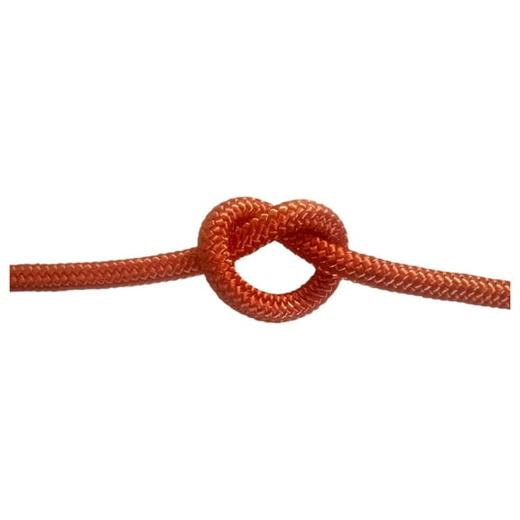 Premium 1/4" Stiff Polyester Halter Cord Rope. Used by Horse Trainers to manufacture halters. Low Stretch, High Strength, USA Made. Variety of Colors. (Burnt Orange, 200 ft.)