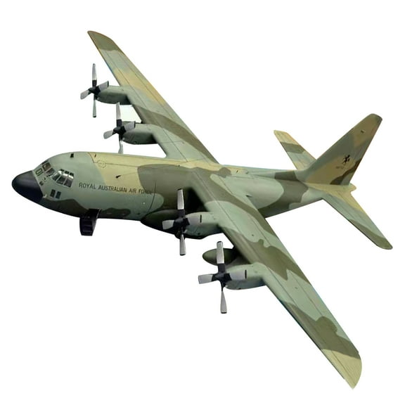 Premium 1/50 C-130 Hercules Transport Aircraft Paper Model Collectible for Aviation Enthusiasts Crafting Projects GUYUTING Spare Part