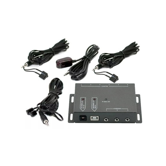 Premium 1 In 6 Out IR Remote Extender Repeater Distributor Kit